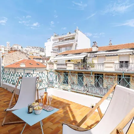 Apartament Cosy Rooftop With Terrace - Happy Nicea